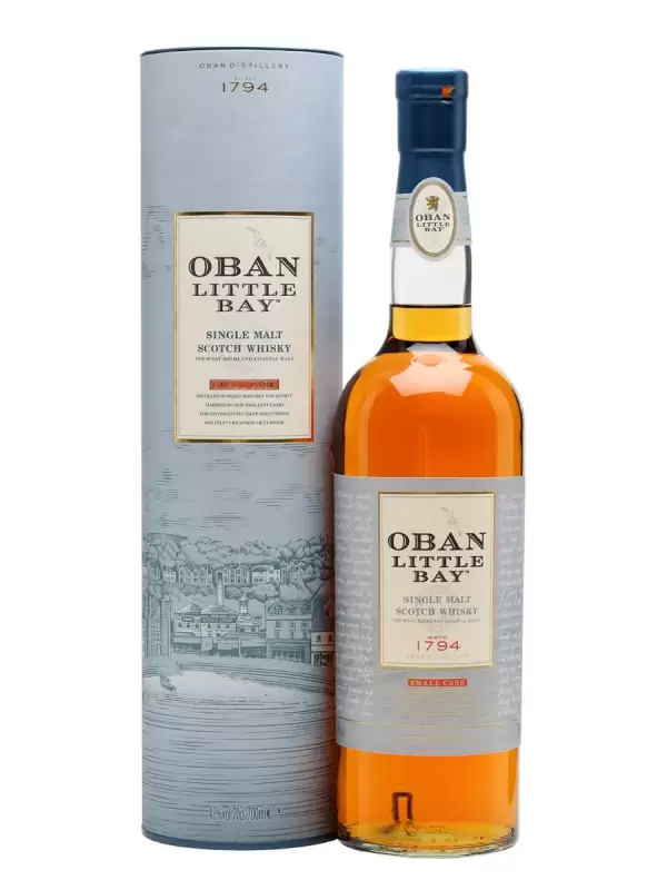 Oban Little Bay Single Malt Scotch Whisky Small Cask 43% Vol. 0,7l u poklon kutiji 1371