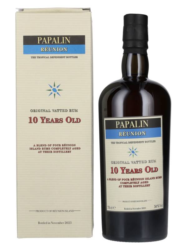 Habitation Velier PAPALIN RÉUNION 10 YO Jamaica Pure Single Rum 50% Vol. 0,7l u poklon kutiji 2617