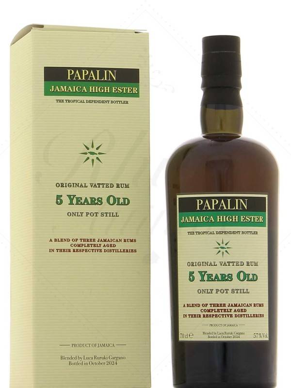 Habitation Velier PAPALIN 5 YO Jamaica High Ester Overproof Rum 57% Vol. 0,7l 2610