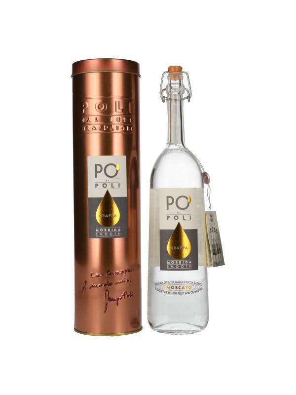 Poli Grappa Po di Poli Morbida Smooth 40% Vol. 0,7l u limenoj poklon kutiji 1573