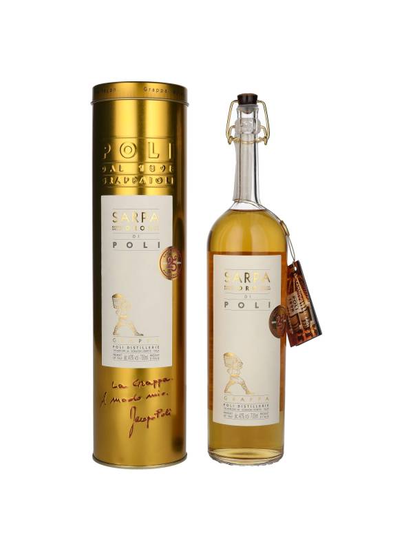 Poli Grappa Sarpa Oro di Poli 40% Vol. 0,7l u poklon kutiji 1575