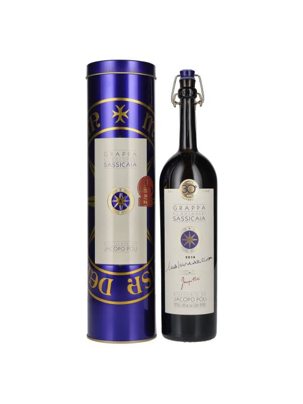 Poli Grappa di Bolgheri Sassicaia Poli 40% Vol. 0,5l u limenoj poklon kutiji 1570