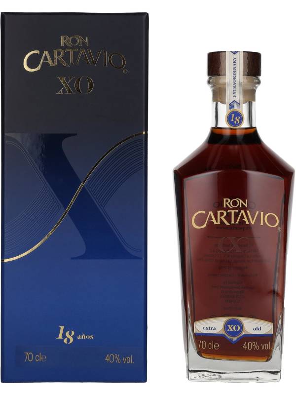 Ron Cartavio XO 18 Años Solera 40% Vol. 0,7l u poklon kutiji 1731