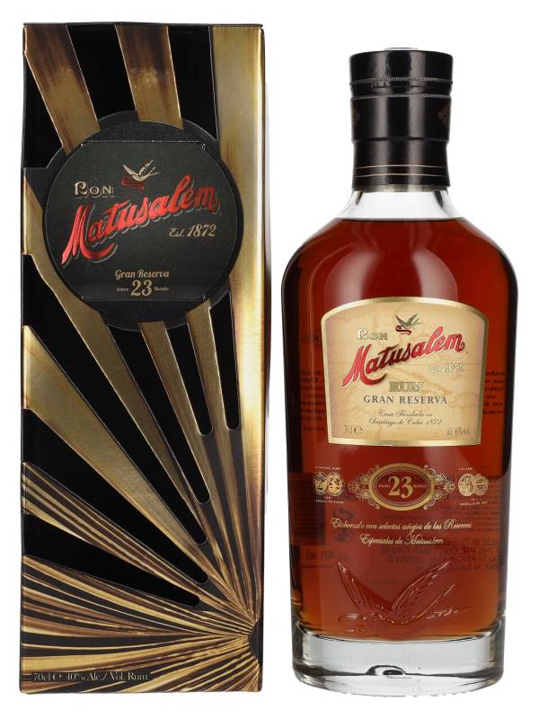Ron Matusalem 23 Solera Gran Reserva Rum 40% Vol. 0,7l u poklon kutiji 1754