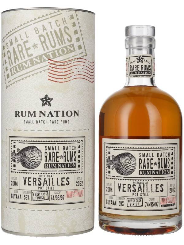 Rum Nation Rare Rums VERSAILLES 2004/2022 59% Vol. 0,7l 2521