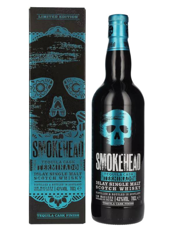 Smokehead TEQUILA CASK TERMINADO Islay Single Malt Whisky Limited Edition 43% Vol. 0,7 u poklon kutiji 2381