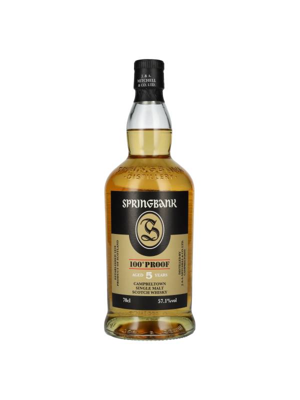 Springbank 100° Proof 5 YO Campbeltown Single Malt Scotch Whisky 57,1% Vol. 0,7l 2939