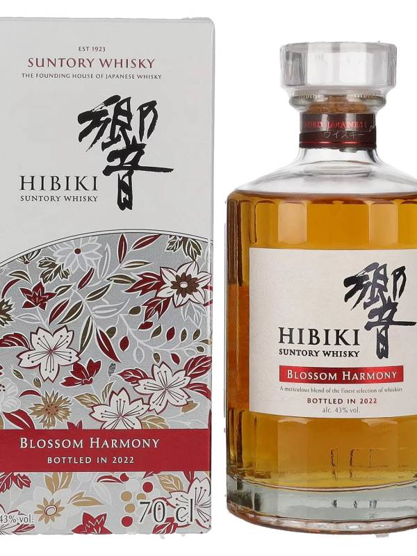 Suntory Hibiki Blossom Harmony Japanese Whisky 2022 43% Vol. 0,7l u poklon kutiji 2789