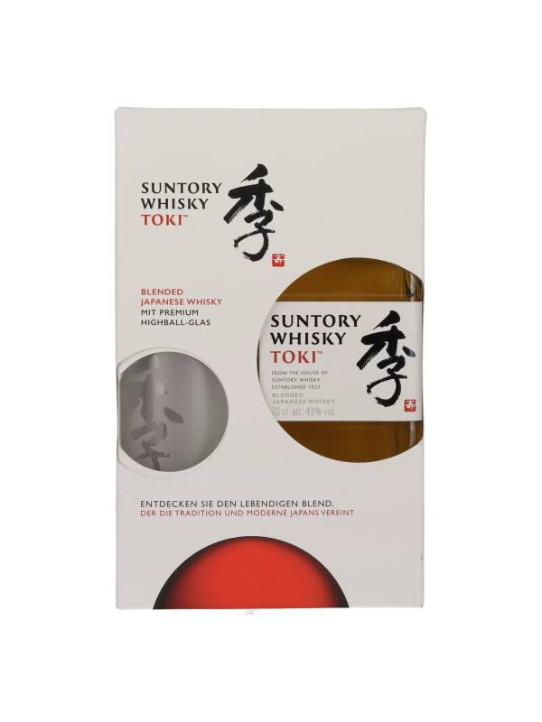 Suntory TOKI Blended Japanese Whisky 43% Vol. 0,7l u poklon kutiji sa čašom 2786