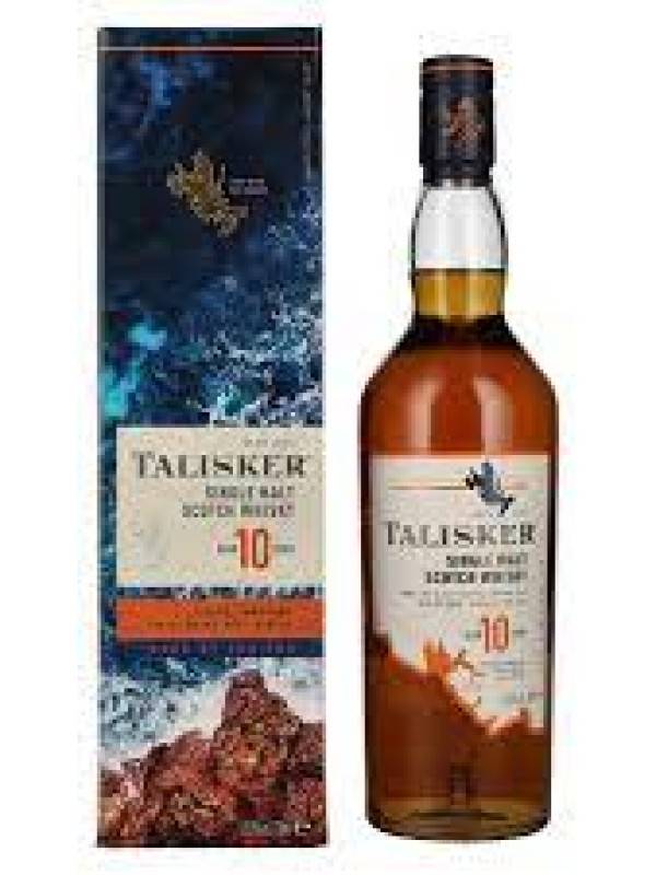 Talisker 10 YO Single Malt Whisky 45,8% Vol. 0,7l u poklon kutiji 2225