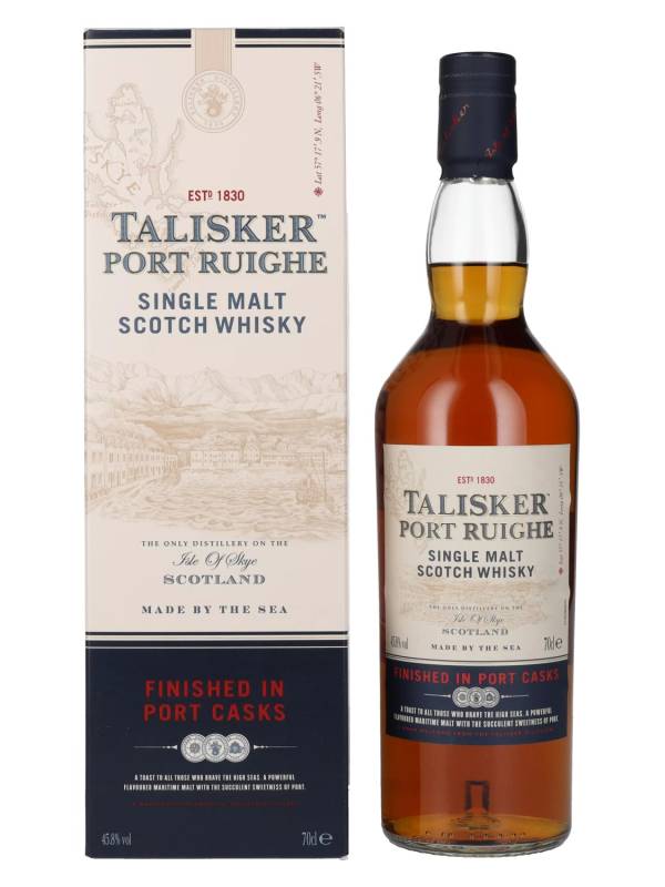 Talisker PORT RUIGHE Single Malt Scotch Whisky 45,8% Vol. 0,7l u poklon kutiji 2239