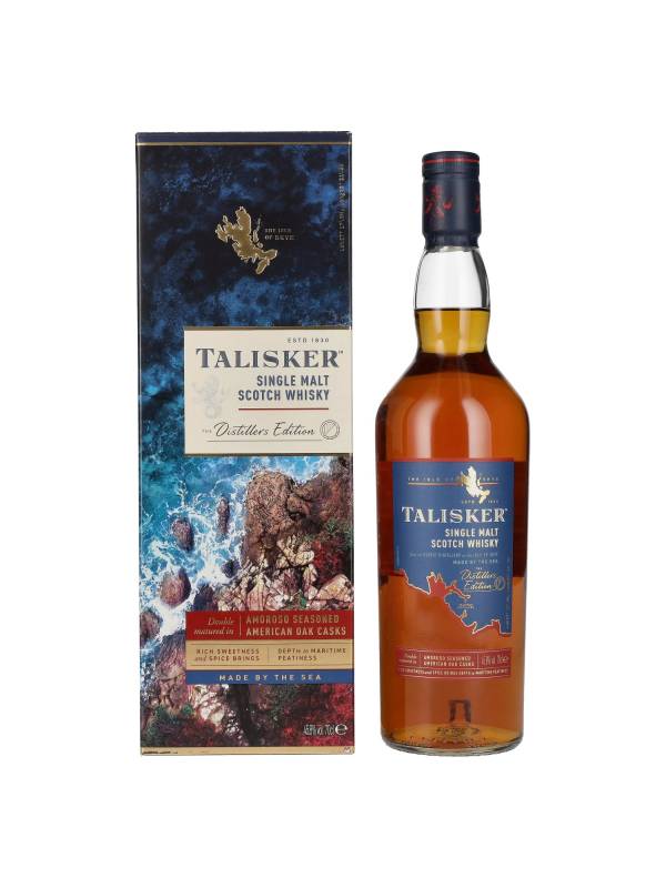 Talisker The Distillers Edition Double Matured 45,8% Vol. 0,7l u poklon kutiji 2245