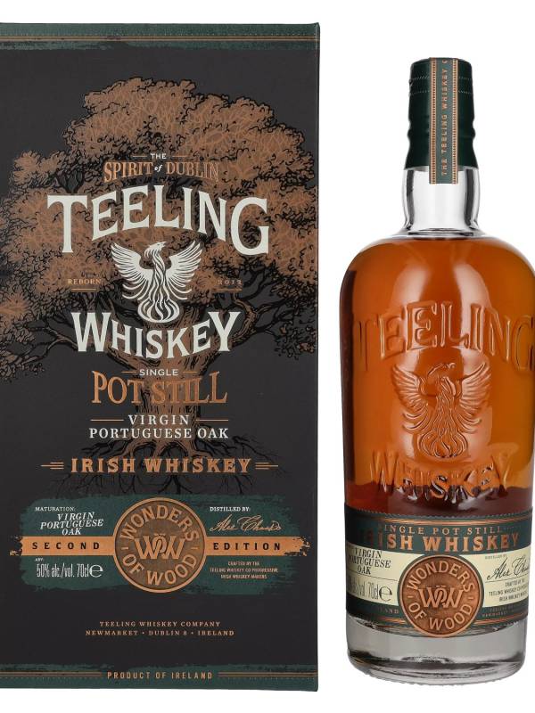 Teeling WONDERS OF WOOD Virgin Portuguese Oak Single Pot Still 2nd Edition Irish Whiskey 50% Vol. 0,7l u poklon kutiji 2645