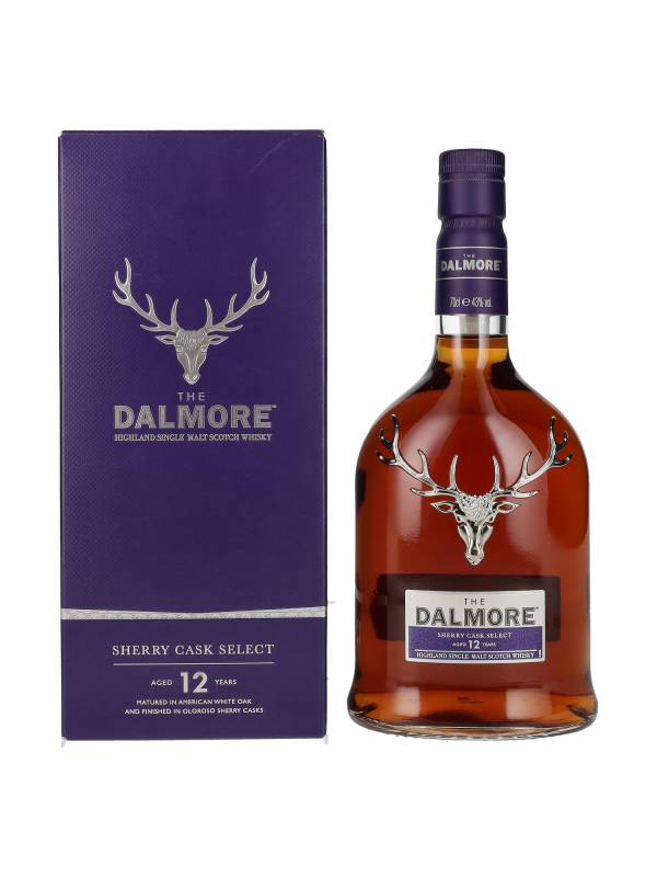 Dalmore 12 YO SHERRY CASK SELECT 43% Vol. 0,7l u poklon kutiji 1765