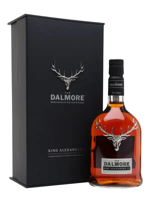 The Dalmore KING ALEXANDER III Highland Single Malt Scotch Whisky 40% Vol. 0,7l u poklon kutiji 1772