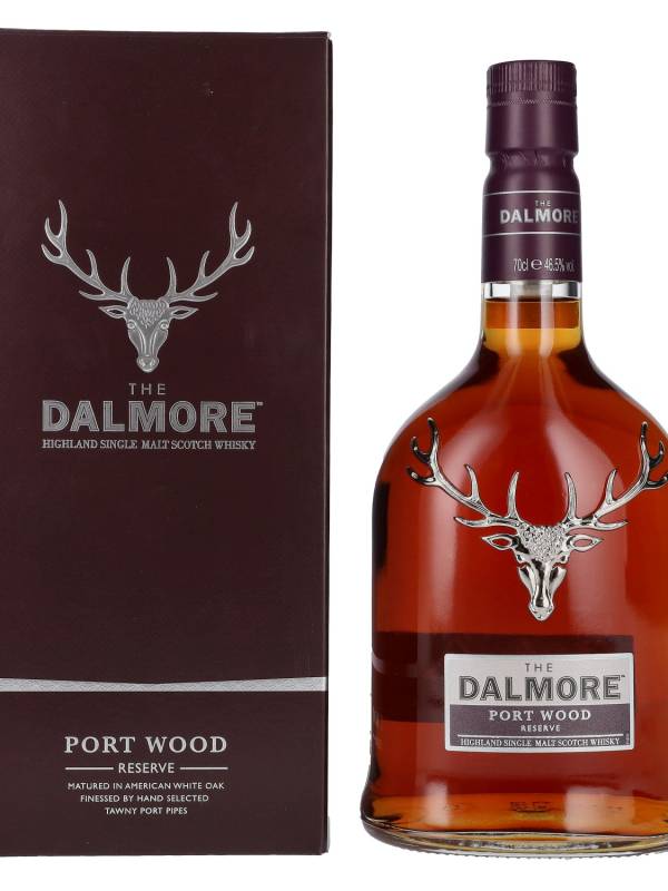 The Dalmore PORT WOOD RESERVE Highland Single Malt Scotch Whisky 46,5% Vol. 0,7l u poklon kutiji 1773