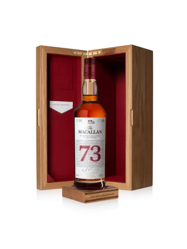 The Macallan 73 YO Red Collection 44,9% Vol. 0,7l u drvenoj poklon kutiji 2448