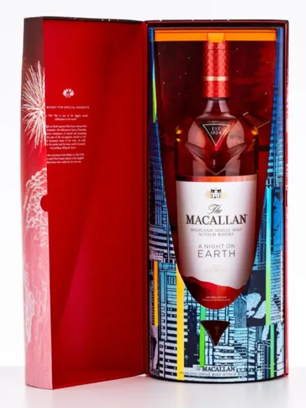 The Macallan A NIGHT ON EARTH THE JOURNEY 2023 43% Vol. 0,7l u poklon kutiji 2365