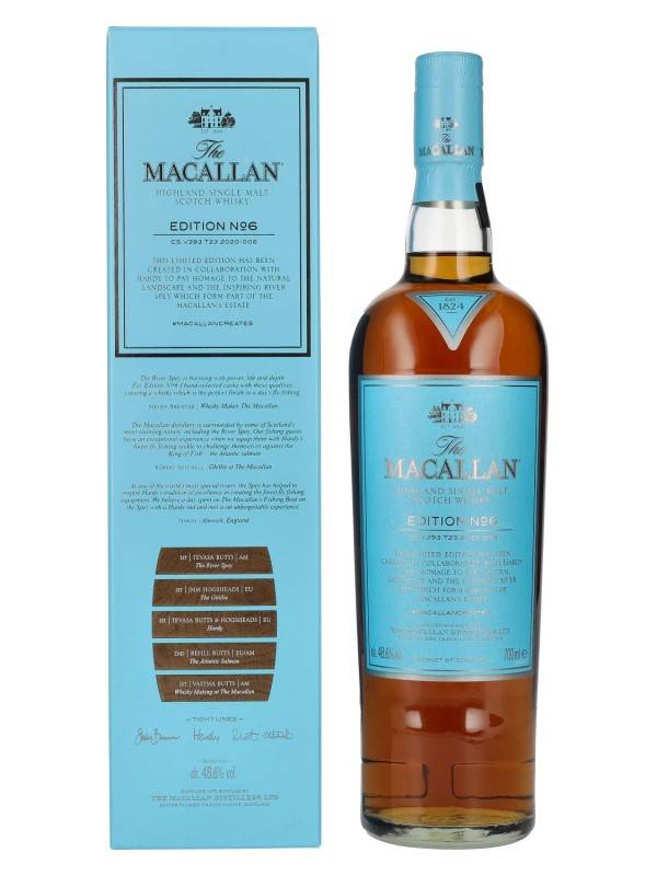 The Macallan EDITION N° 6 Highland Single Malt 48,6% Vol. 0,7l u poklon kutiji 2352