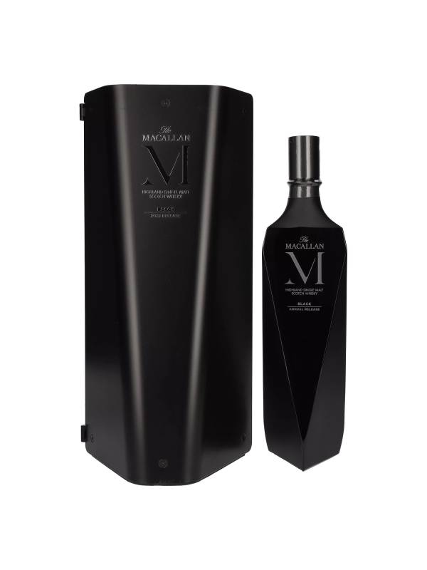 The Macallan M Decanter BLACK 2022 46% Vol. 0,7l u poklon kutiji 2356