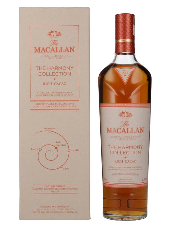 The Macallan RICH CACAO The Harmony Collection 44% Vol. 0,7l u poklon kutiji 2364