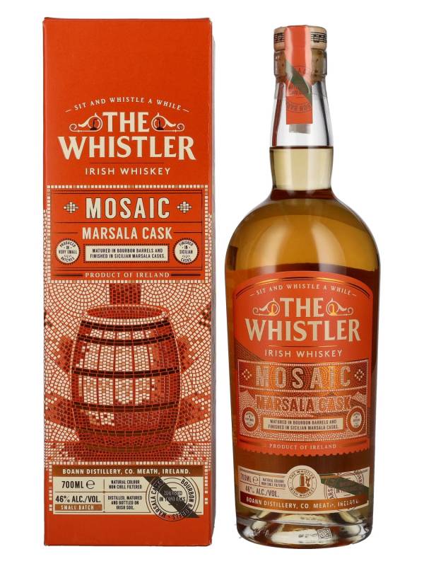 The Whistler MOSAIC MARSALA Cask Finish Irish Whiskey 46% Vol. 0,7l u poklon kutiji 2650