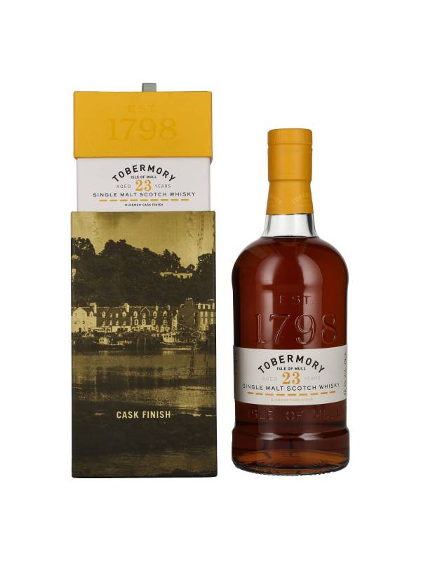 Tobermory 23 YO OLOROSO CASK Finish 46,3% Vol. 0,7l u poklon kutiji 1874