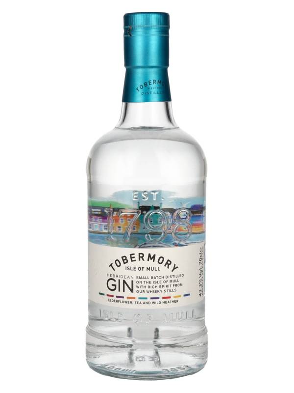 Tobermory Hebridean Isle of Mull Gin 43,3% Vol. 0,7l 1884