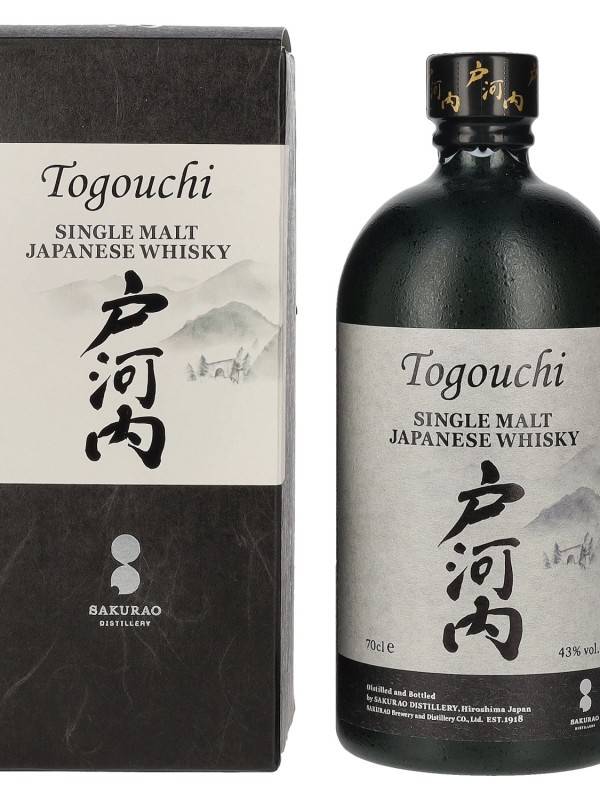 Togouchi Single Malt Japanese Whisky 43% Vol. 0,7l u poklon kutiji 2625