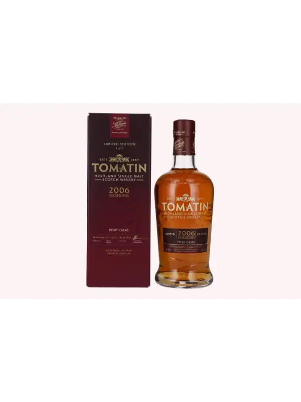 Tomatin 15 YO Portuguese Collection PORT CASKS 2006 46% Vol. 0,7l u poklon kutiji 2927