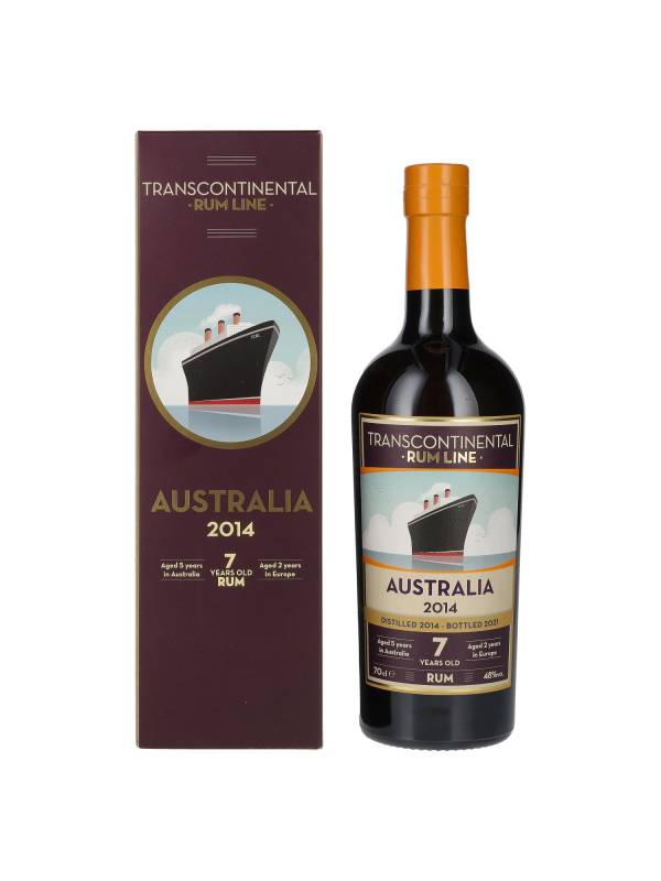 Transcontinental Rum Line AUSTRALIA 2014 48% Vol. 0,7l u poklon kutiji 1593