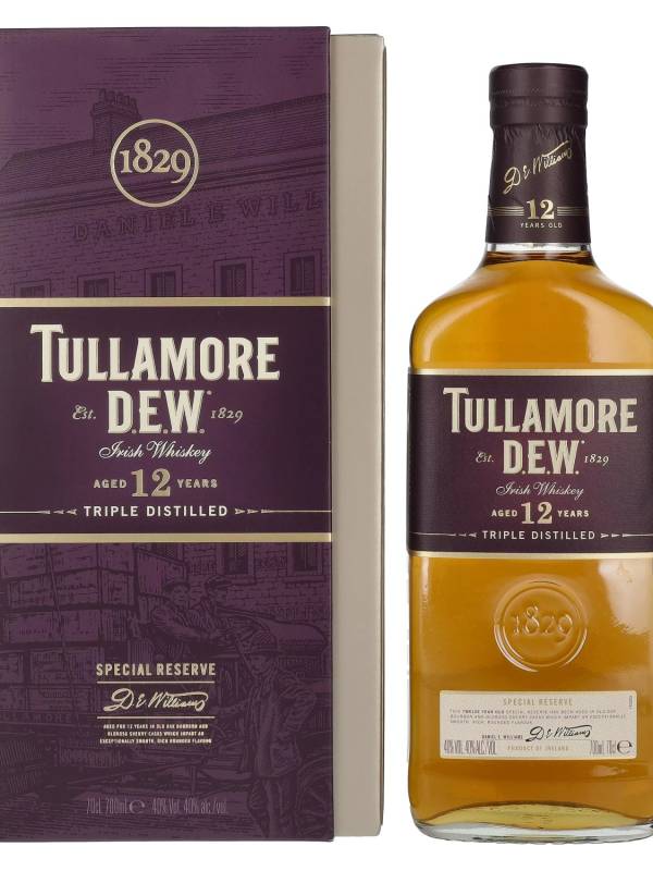 Tullamore D.E.W. 12 YO Irish Whiskey Special Reserve 40% Vol. 0,7l u poklon kutiji 2387