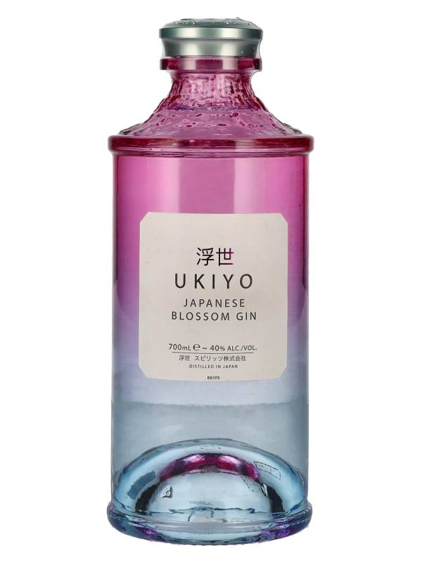 Ukiyo Japanese Blossom Gin 40% Vol. 0,7l 2554