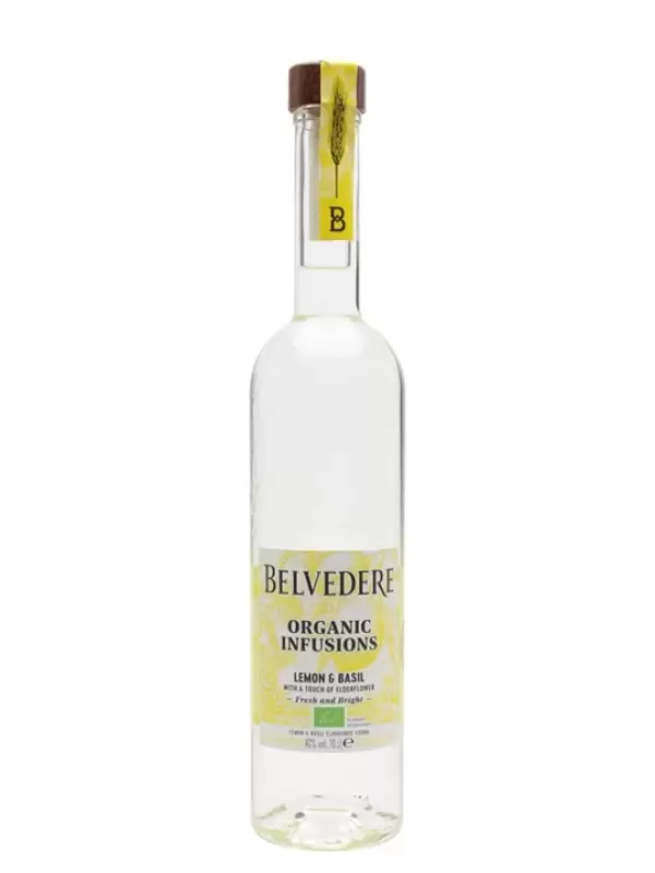 Belvedere Organic Infusions Lemon & Basil Flavoured Vodka 40% Vol. 0,7l 2001