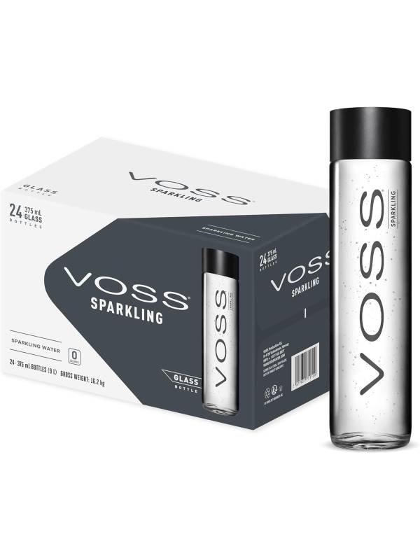 VOSS SPARKLING gazirana mineralna voda 24 x 375 ml 2934