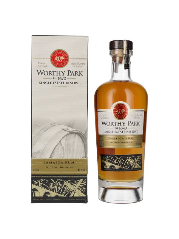 Worthy Park Single Estate Reserve Jamaica Rum 45% Vol. 0,7l u poklon kutiji 1602