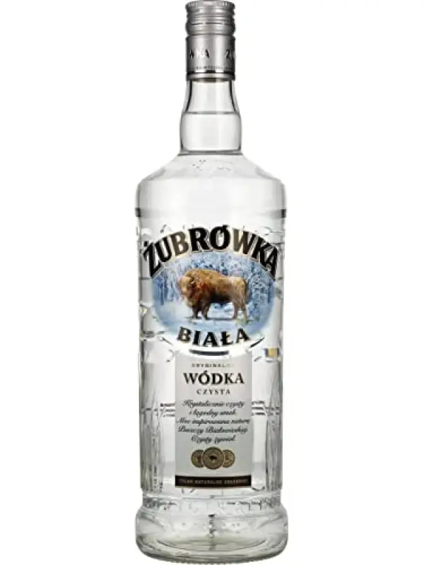 Zubrowka BIALA The Original Vodka 40% Vol. 1l 1911