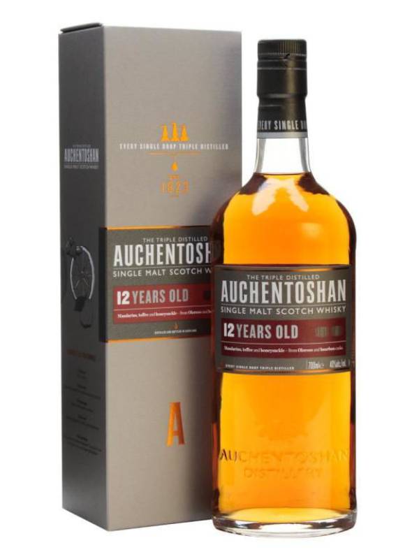 Auchentoshan 12 YO Single Malt Scotch Whisky 40% Vol. 0,7l u poklon kutiji 108