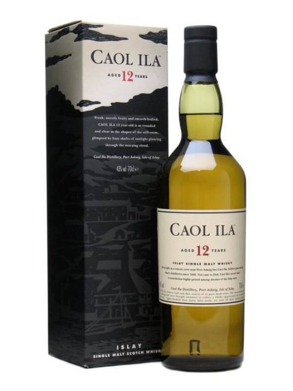 Caol Ila 12 YO Islay Single Malt Scotch Whisky 43% Vol. 0,7l u poklon kutiji 252