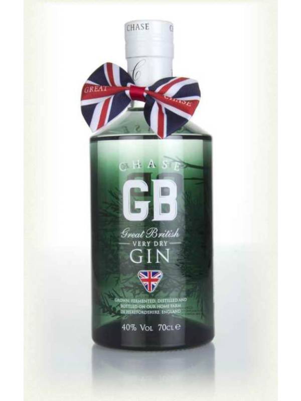 Chase Great British Extra Dry Gin + GB 40% Vol. 0,7 l 278