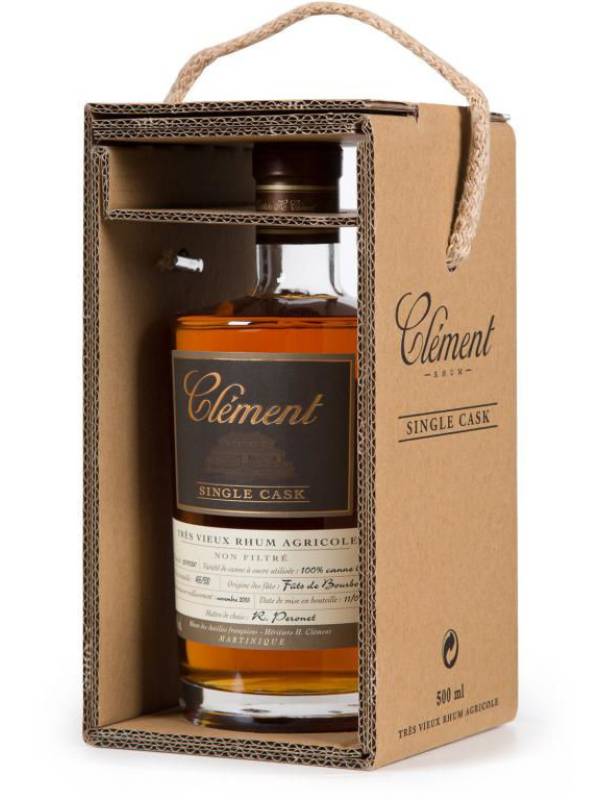 Clement Trés Rhum Vieux Agricole SINGLE CASK 100% Canne Bleue 40,9% 0,7 l u poklon kutiji 298