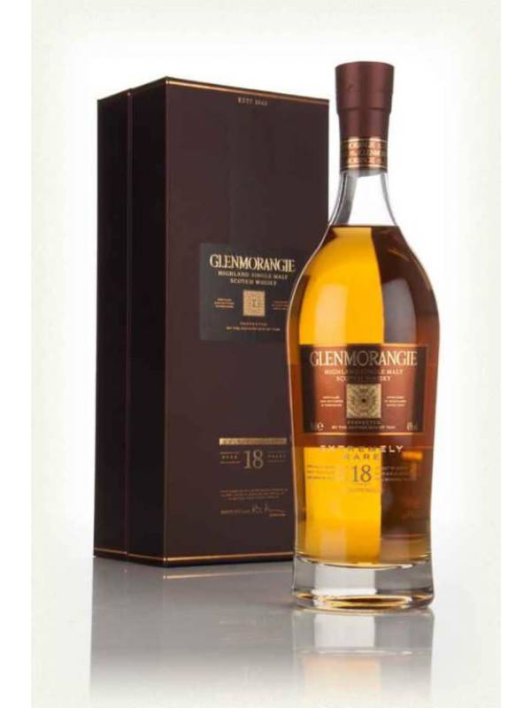 Glenmorangie 18 YO + GB 43% Vol. 0,7 l 499