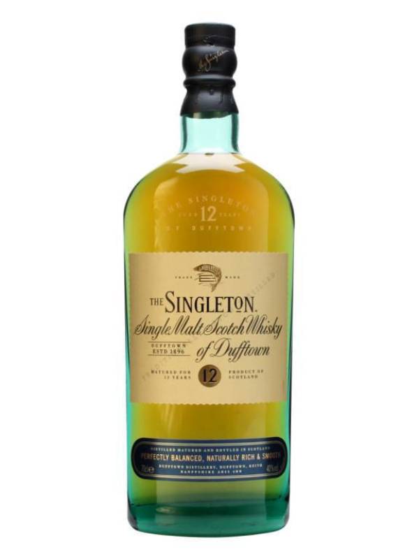 Singleton of Dufftown 12 Years Old + GB 40% Vol. 0,7 l 933