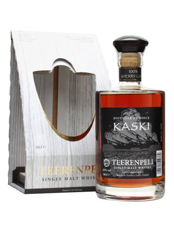 Teerenpeli KASKI Distiller's Choice Sherry Cask 43% Vol. 0,5 l + GB 1005