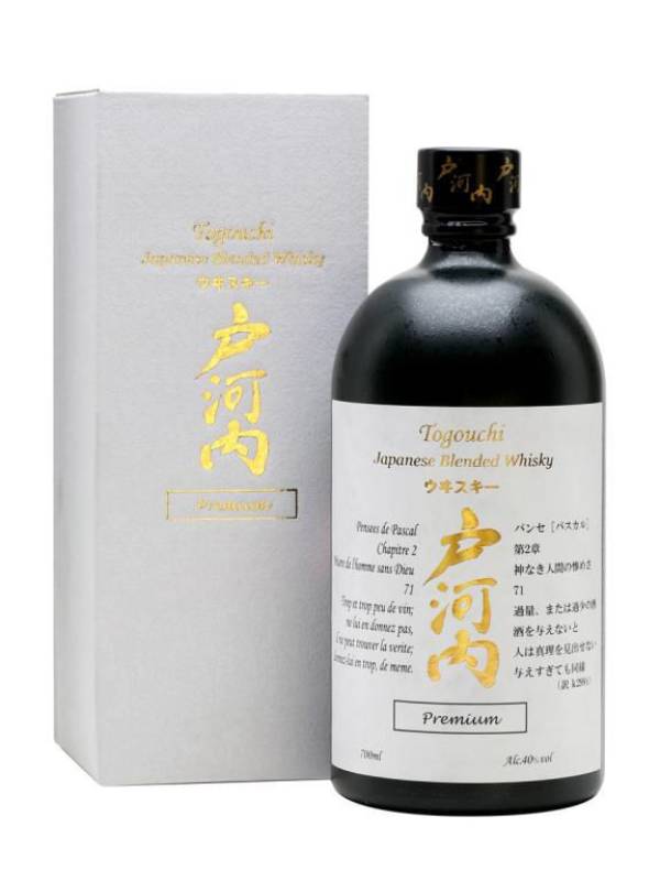 Togouchi Premium Japanese Blended Whisky 40% Vol. 0,7 l + GB 1190