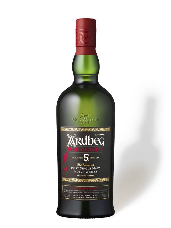 Ardbeg 5 YO WEE BEASTIE Islay Single Malt Scotch Whisky 47,4% Vol. 0,7l 70