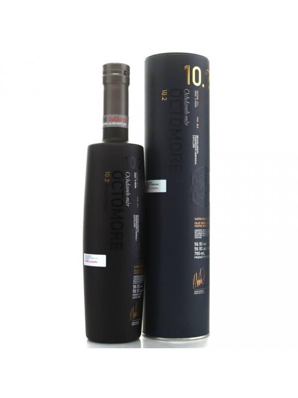 Bruichladdich Octomore EDITION: 10.2 Super Heavily Peated 2010 56,9% Vol. 0,7l in Tinbox 202