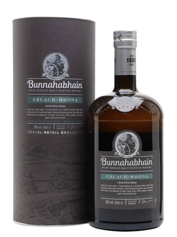 Bunnahabhain CRUACH-MHÒNA Islay Single Malt Scotch Whisky 50% Vol. 1l u poklon kutiji 230