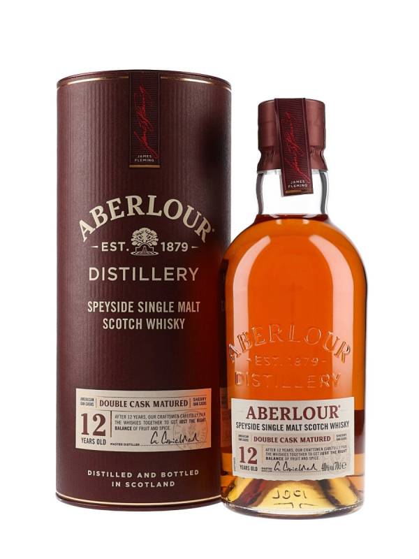 Aberlour 12 YO Double Cask Matured 40% 0,7l u poklon kutiji 48