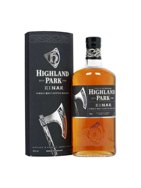 Highland Park EINAR Single Malt Scotch Whisky 40% Vol. 1l u poklon kutiji 552